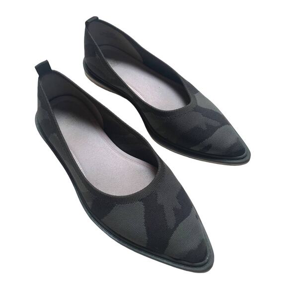 Louise et Cie Camo Pointy Toe Knit Flats size 7.5 - Picture 2 of 8